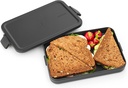 Brabantia Make & Take Lunch Box, Flat, Plastic