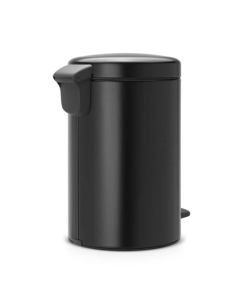 Brabantia Pedal Bin newIcon 12L Plastic Inner Bucket Matt Black