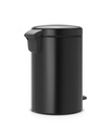 Brabantia Pedal Bin newIcon 12L Plastic Inner Bucket Matt Black