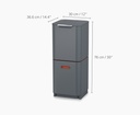 Joseph Totem Compact 40L Bin (Graphite)