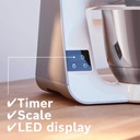Series 4 Kitchen machine with scale MUM 5 1000 W White,