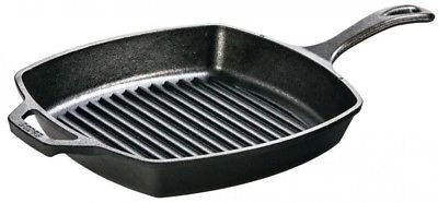 10.25In Lodge Wildlife Square Grill Pan Fish\L8SGPWLFI