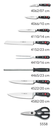CLASSIC Knife block - 9844 -I33