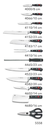 CLASSIC Knife block - 9846-I33