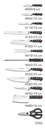 CLASSIC Knife block - 9848 -I33