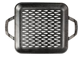 11" Chef Collection  Cast Iron Square Grill Topper\C11SGT
