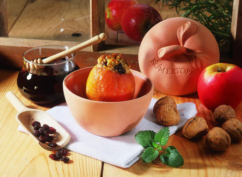 Clay Apple Baker \ 10505