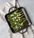 11" Chef Collection Cast Iron Square Grill Pan\LC11SGP