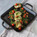 11" Chef Collection Cast Iron Square Grill Pan\LC11SGR