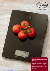 Digital Scales "Slim" \13035