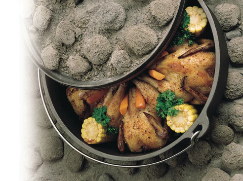12 Inch / 6 Quart Camp Dutch Oven \ L12CO3