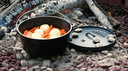 12 Inch / 8 Quart Deep Camp Dutch Oven \ L12DCO3