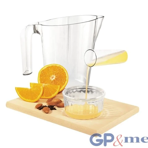 GP&me La Dolcetteria Measuring Jug 1 Lt With Measuring Cup \ 5163 