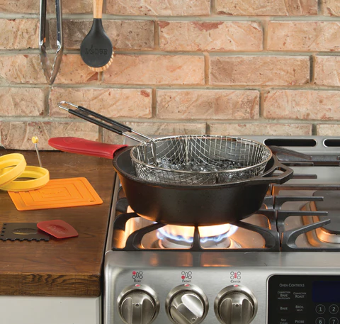 12 Inch Cast Iron Deep Skillet \ L10DSK3