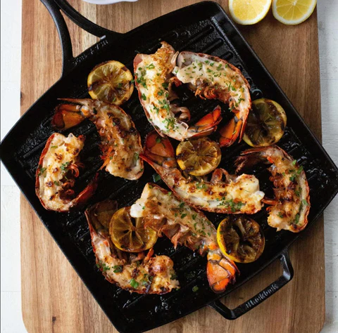 Lodge Blacklock Cast Iron Grill Pan \ BL65GPINT