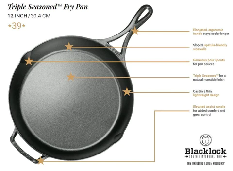 Lodge Blacklock Cast Iron Skillet(30.5 cm)\ BL39SKINT