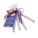 Jean Dubost "Laguiole à la française" Cocktail Fork Set (Stainless Steel)\0085831