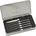 Jean Dubost Steak Knife Set  "Stand-Up" with Metal Box (Black) \ 0305014