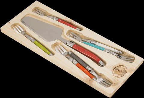 Jean Dubost Cake Serving Set (Colors) \ 50855917