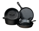 Lodge 5 Piece Cast Iron Cookware Set / L5HS3