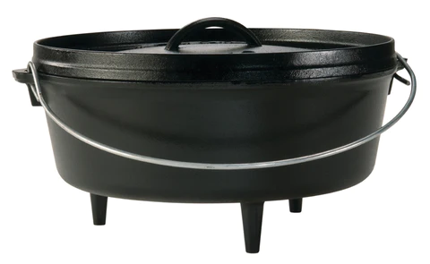 12 Inch / 6 Quart Camp Dutch Oven \ L12CO3