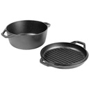 Chef Collection 6 Quart Double Dutch Oven\LC6DD