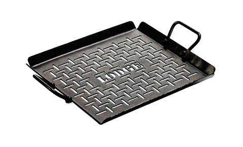 13 x 12 Inch Seasoned Carbon Steel Grilling Pan \ CRSGP12