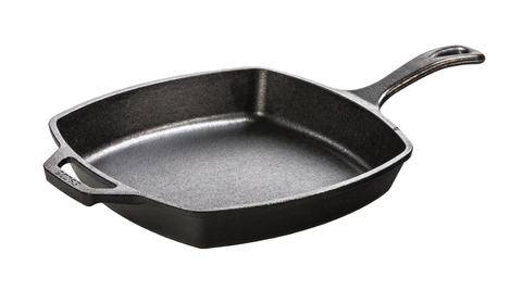 10.5 Inch Square Cast Iron Skillet \ L8SQ3