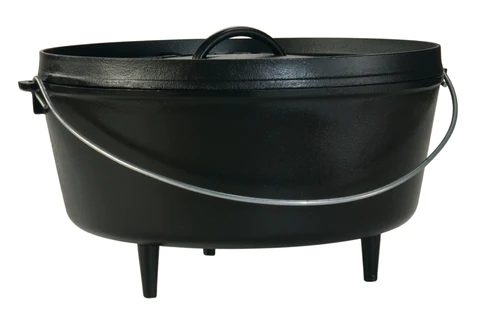 14 Inch 10 Quart Deep Camp Dutch Oven \ L14DCO3