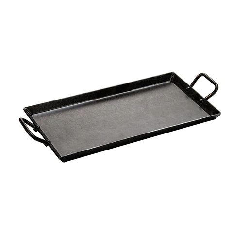 18x10 Inch Seasoned Carbon Steel Griddle\CRSGR18