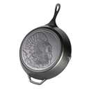 13.25In Wildlife Iron Turkey Skillet\L12SKWLTKY