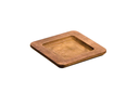 Square Wood Underliner, Walnut Stain \ U5WP