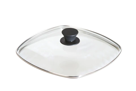 10.5 Inch Square Glass Lid \ GLSQ10