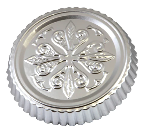 'BOTTOM ''FLEUR DE LYS'' ROUND CAKE PAN \ 1198026