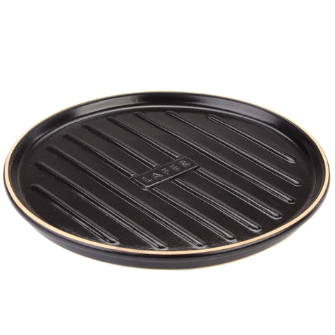 Romertopf Lafer BBQ Round Griddle With Grilling Bars \ 03406 