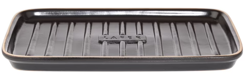 Romertopf Lafer BBQ Rectangular Griddle With Grilling Bars \ 03706 
