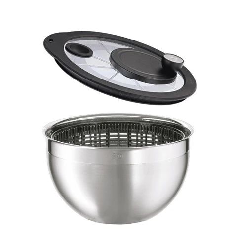 Salad Spinner With Glass Lid \ 15695 -B8