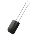 Silicone Spatula black 32 cm