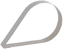 Stainless steel "Tear-drop" pastry ring (20 X 12 X H4 cm) \3027.20