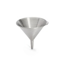 Stainless steel funnel. 12 \3356.12N
