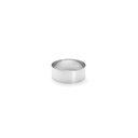 Stainless Steel Round Pastry Ring (Ø10 cm, H 4.5 cm) \ 3989.10