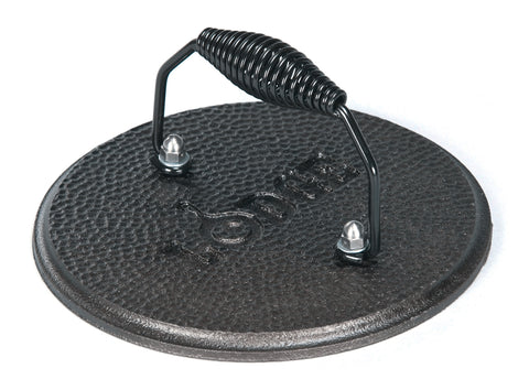 Round Cast Iron Grill Press 7.5In \ LGPR3