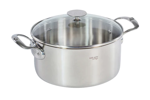 ST STEEL STEWPAN MILADY WITH LID ?24CM \3427.24