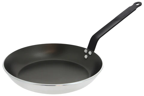 ROUND CHOC FRYPAN BLACKHANDLE 28CM \8090.28