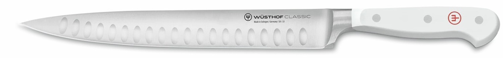 Wüsthof Classic WHITE  Hollow Edge Carving Knife 23 cm/9'' - 1040200823