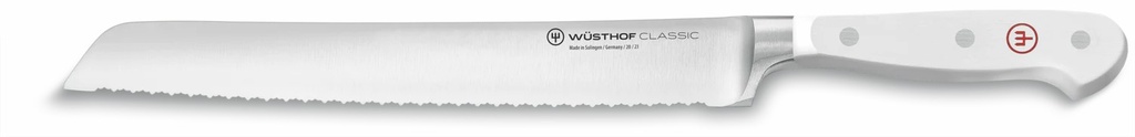 Wüsthof Classic WHITE 23 cm/ 9" Double-Serrated Bread KnIfe-1040201123