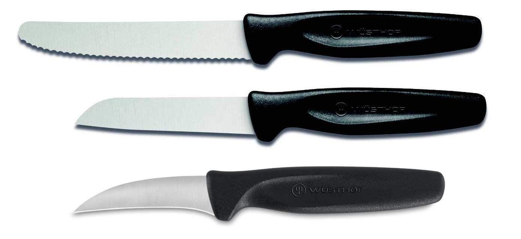 3-PIece ParIng KnIfe Set, Black-1065370001