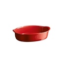 SMALL OVAL OVEN DISH(Burgundy) \349050