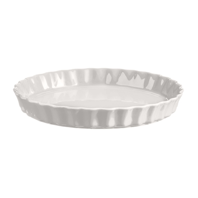 Flan Dish 30 cm (White) \ 026031