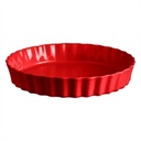 Deep Flan Dish 32 cm (Burgundy) \ 346032